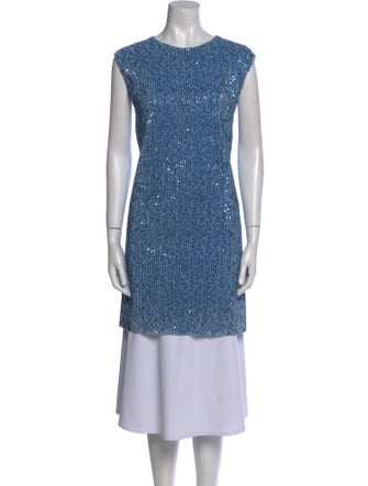 Stine Goya Crew Neck Sleeveless Tunic