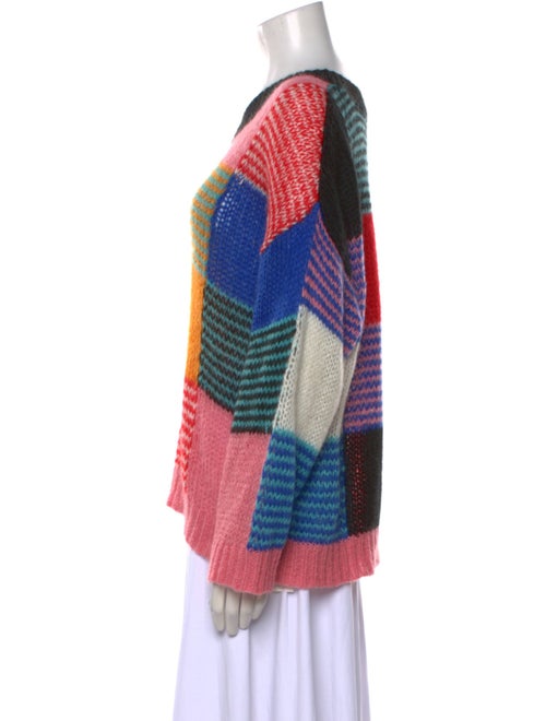 Stine Goya Printed Scoop Neck Sweater