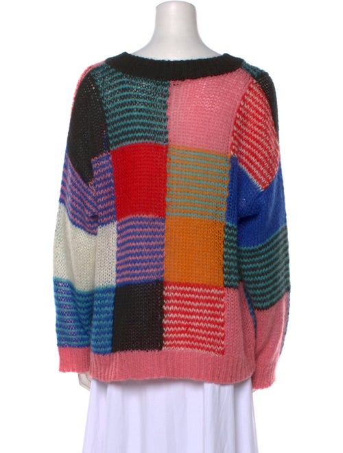 Stine Goya Printed Scoop Neck Sweater