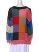 Stine Goya Printed Scoop Neck Sweater