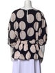 Stine Goya Printed Scoop Neck Blouse
