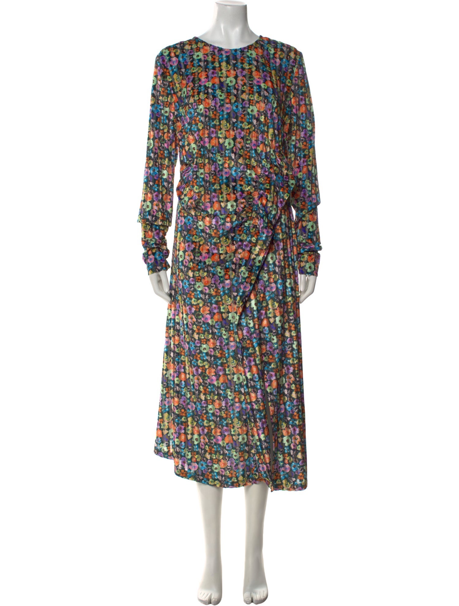 Stine Goya Floral Print Long Dress w/ Tags