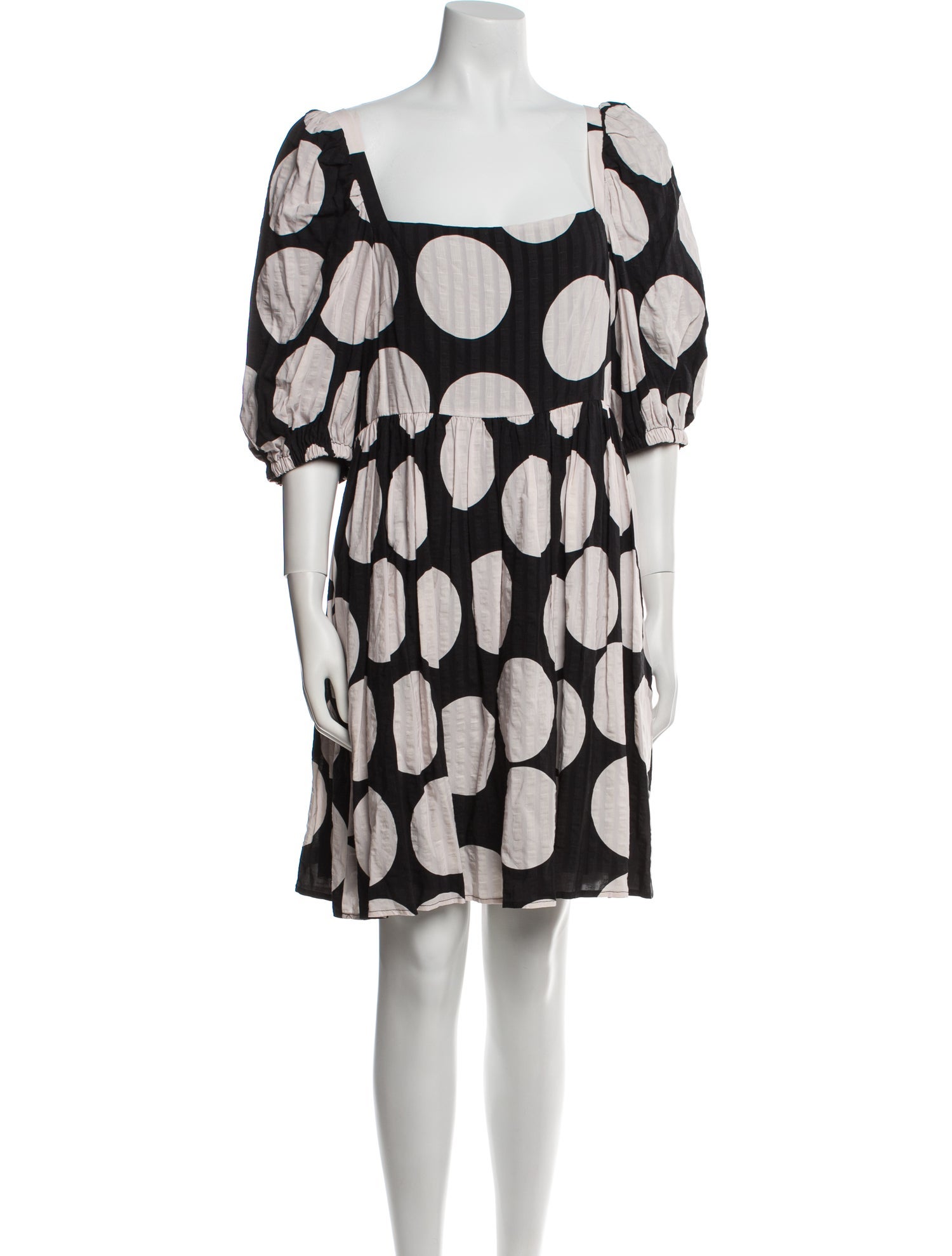 Stine Goya Polka Dot Print Mini Dress