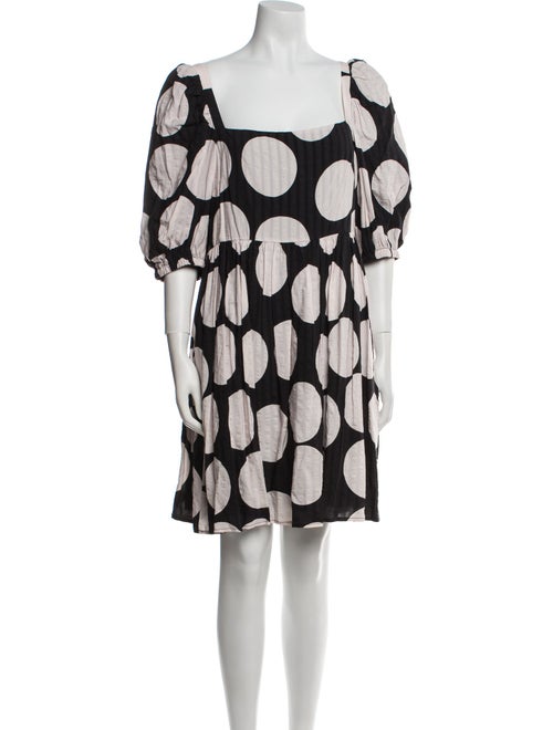 Stine Goya Polka Dot Print Mini Dress