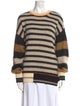 Stine Goya Striped Scoop Neck Sweater