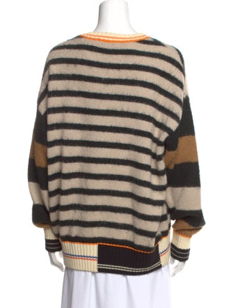 Stine Goya Striped Scoop Neck Sweater