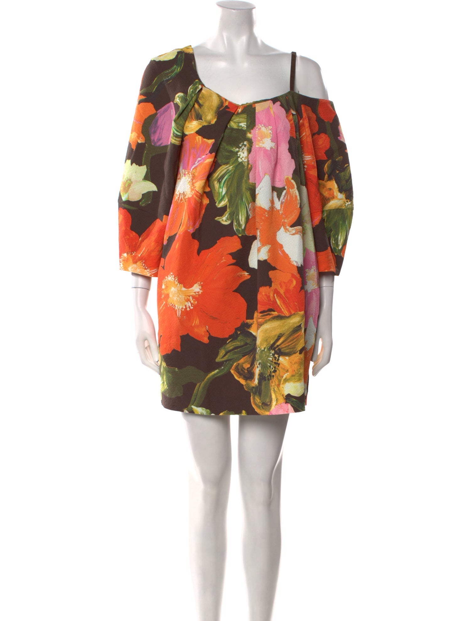 Stine Goya Floral Print Mini Dress