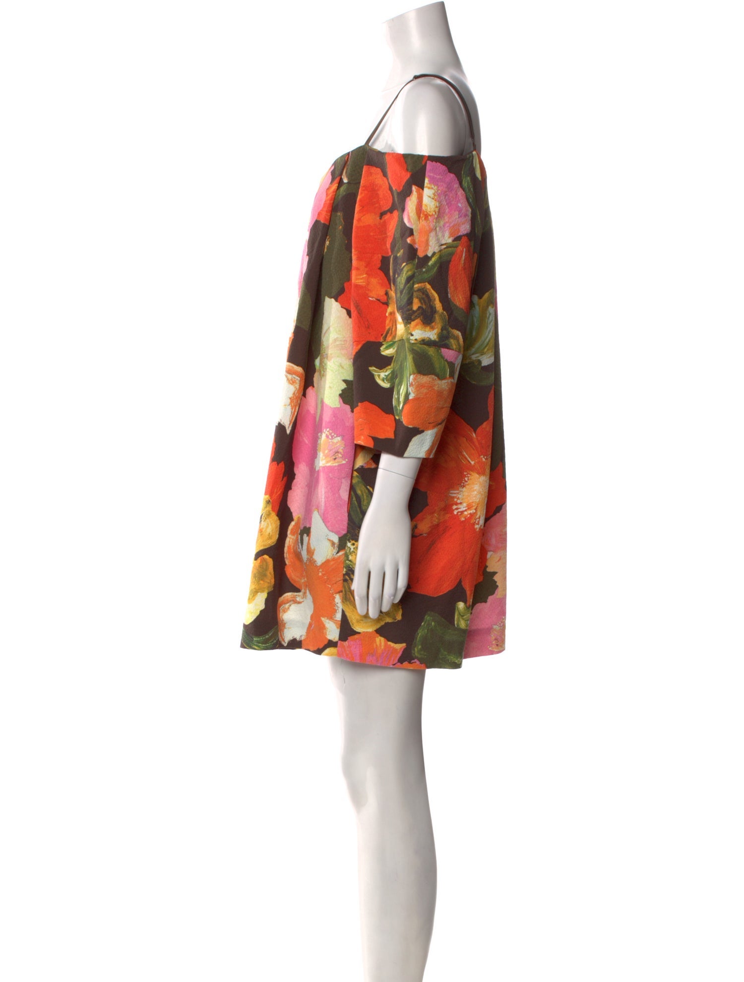 Stine Goya Floral Print Mini Dress