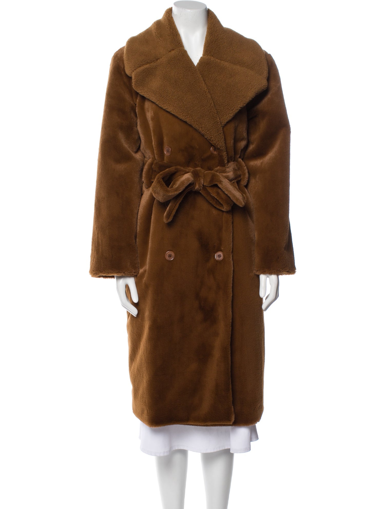 Stine Goya Faux Fur Faux Fur Coat