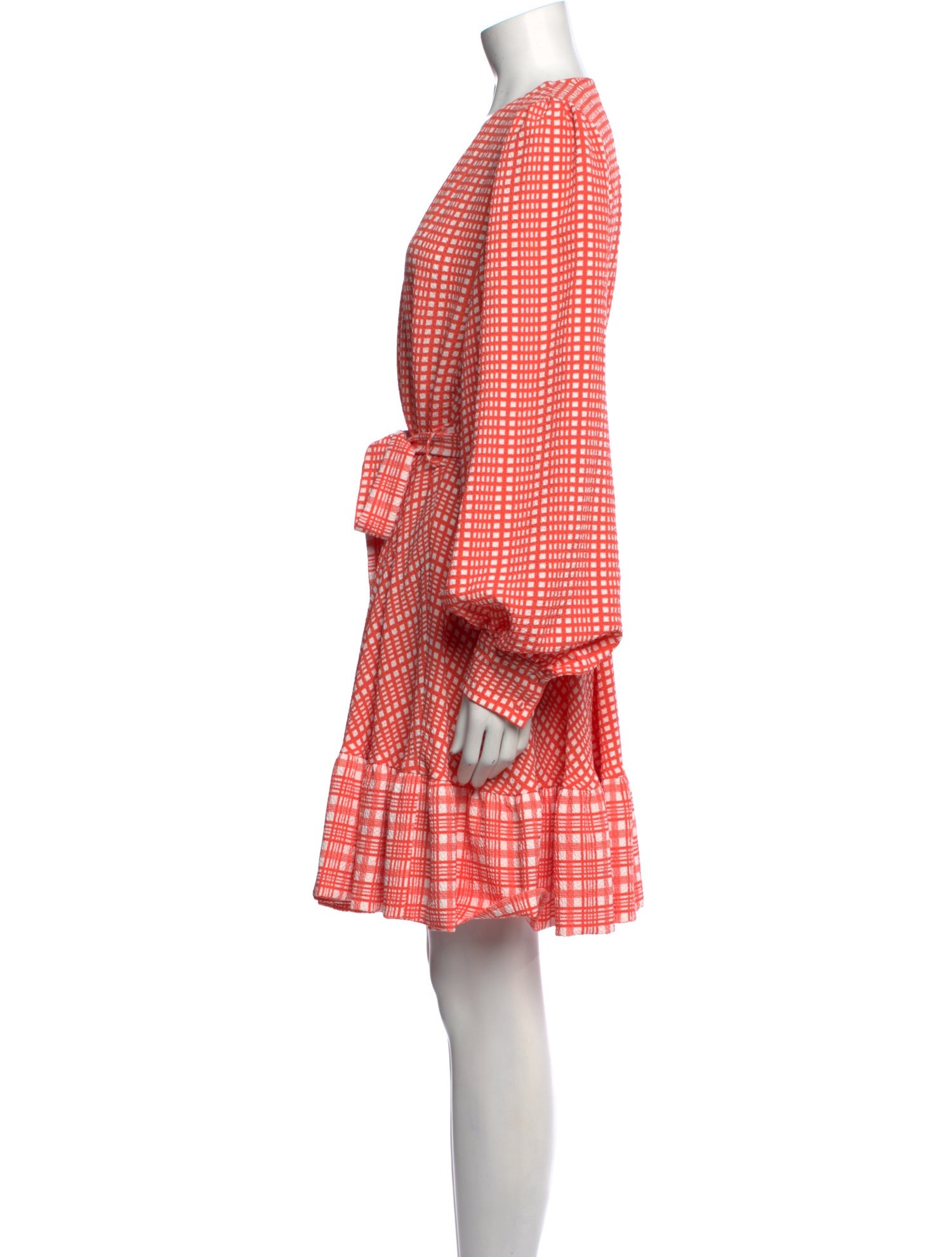 Stine Goya Plaid Print Mini Dress w/ Tags