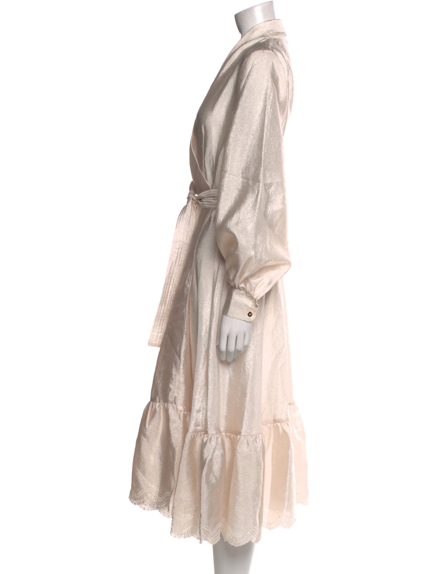 Stine Goya V-Neck Midi Length Dress