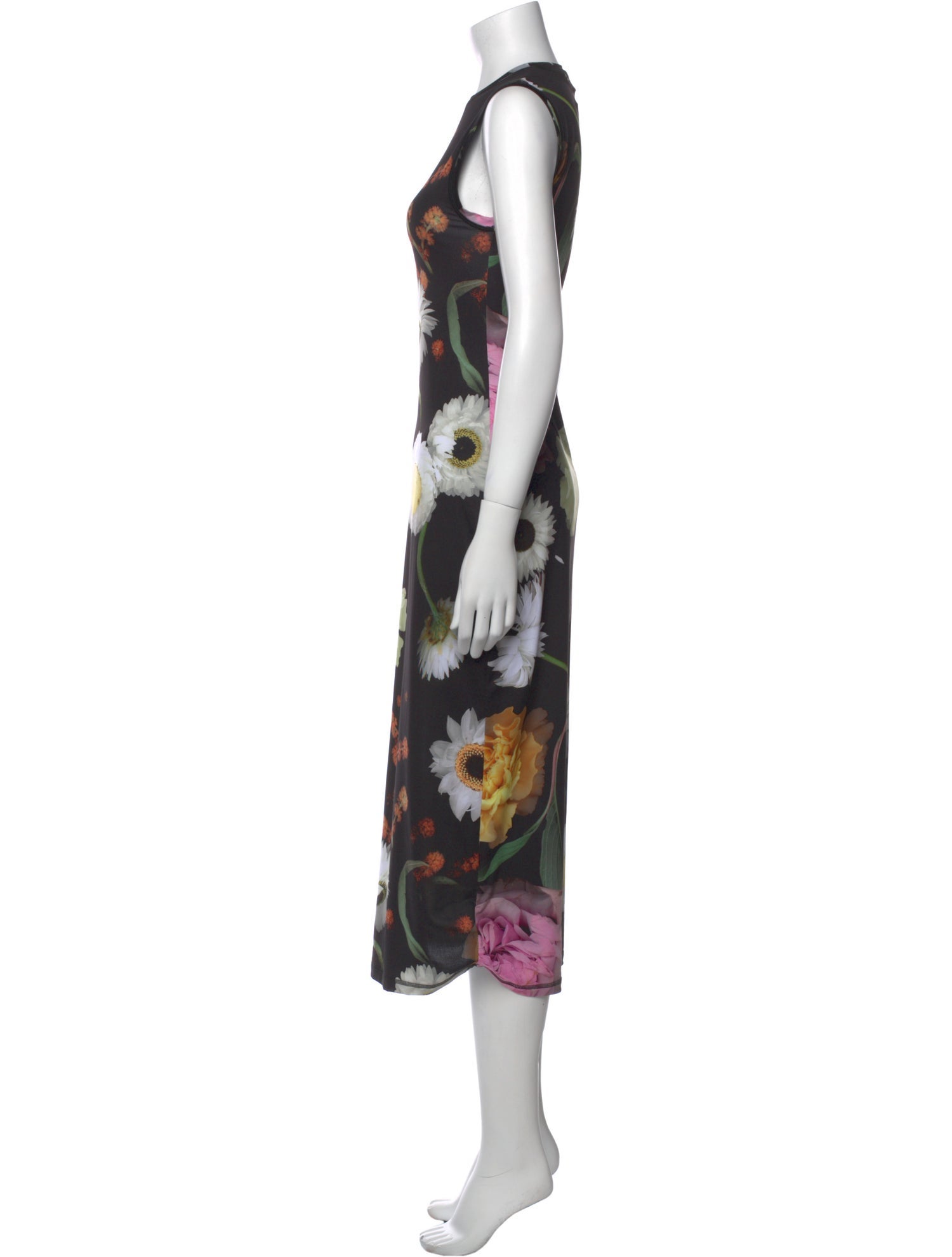 Stine Goya Floral Print Long Dress