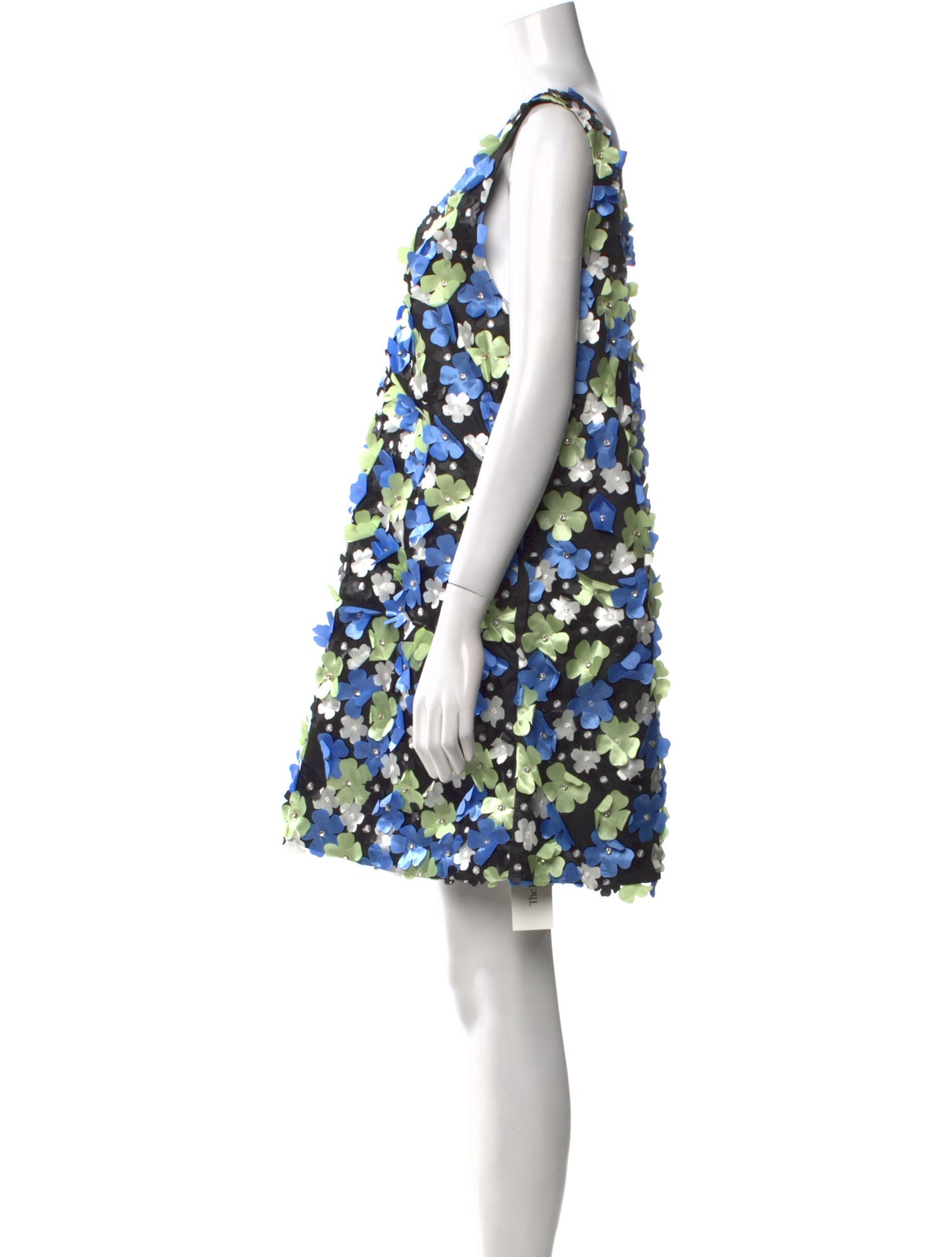 Stine Goya Floral Print Mini Dress