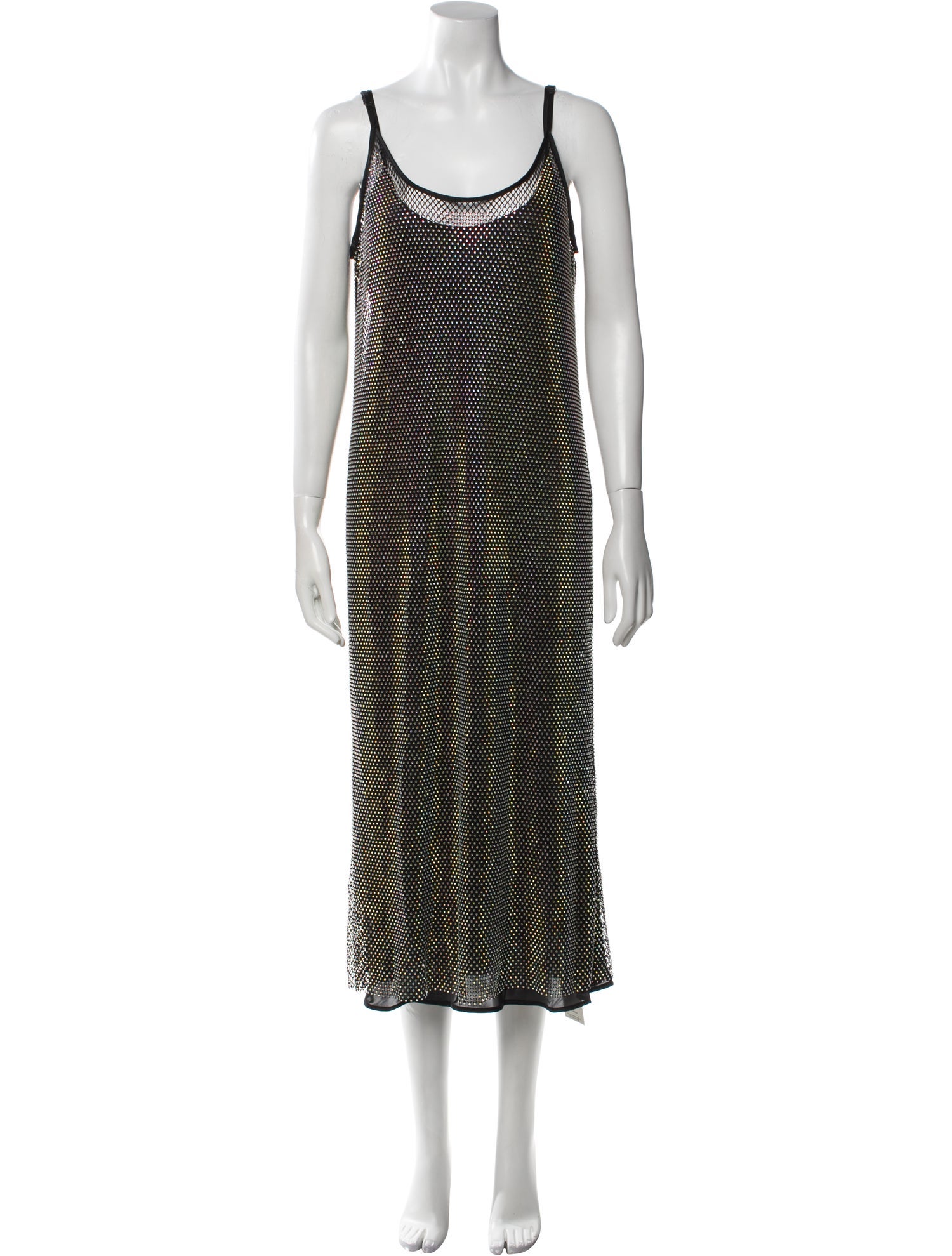 Stine Goya Polka Dot Print Midi Length Dress