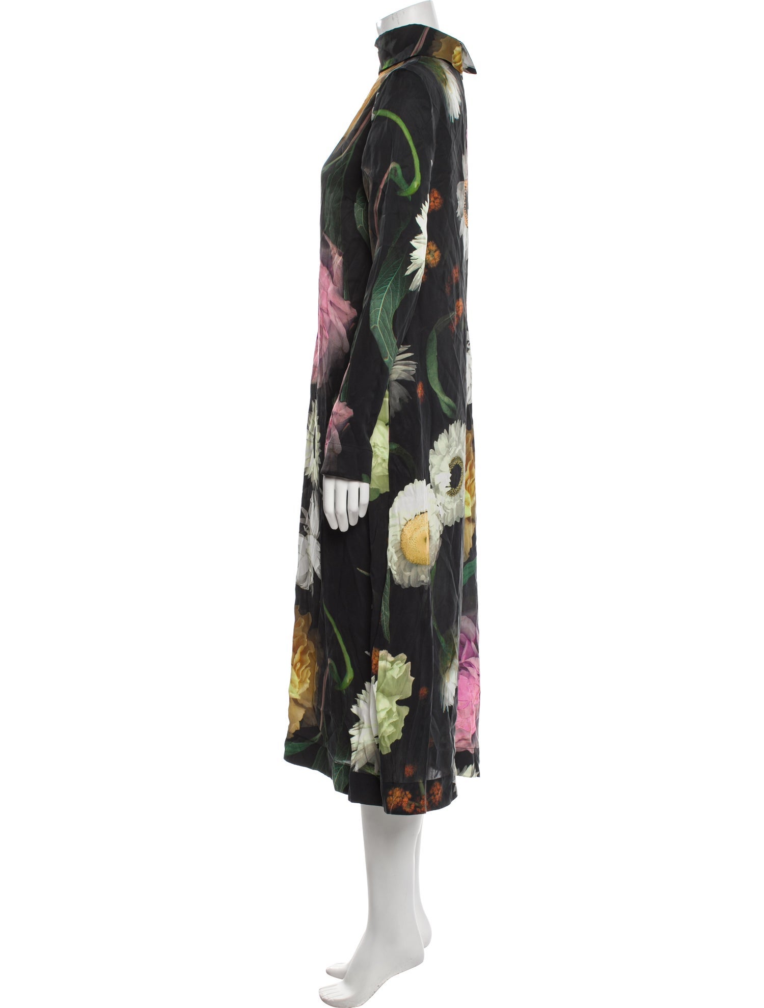 Stine Goya Floral Print Midi Length Dress