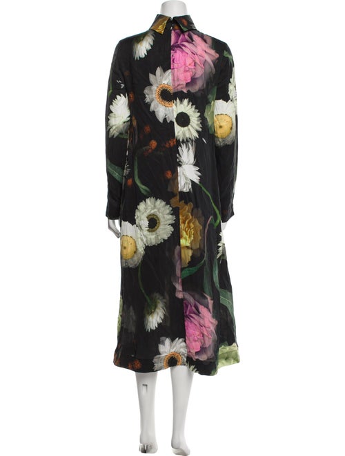 Stine Goya Floral Print Midi Length Dress