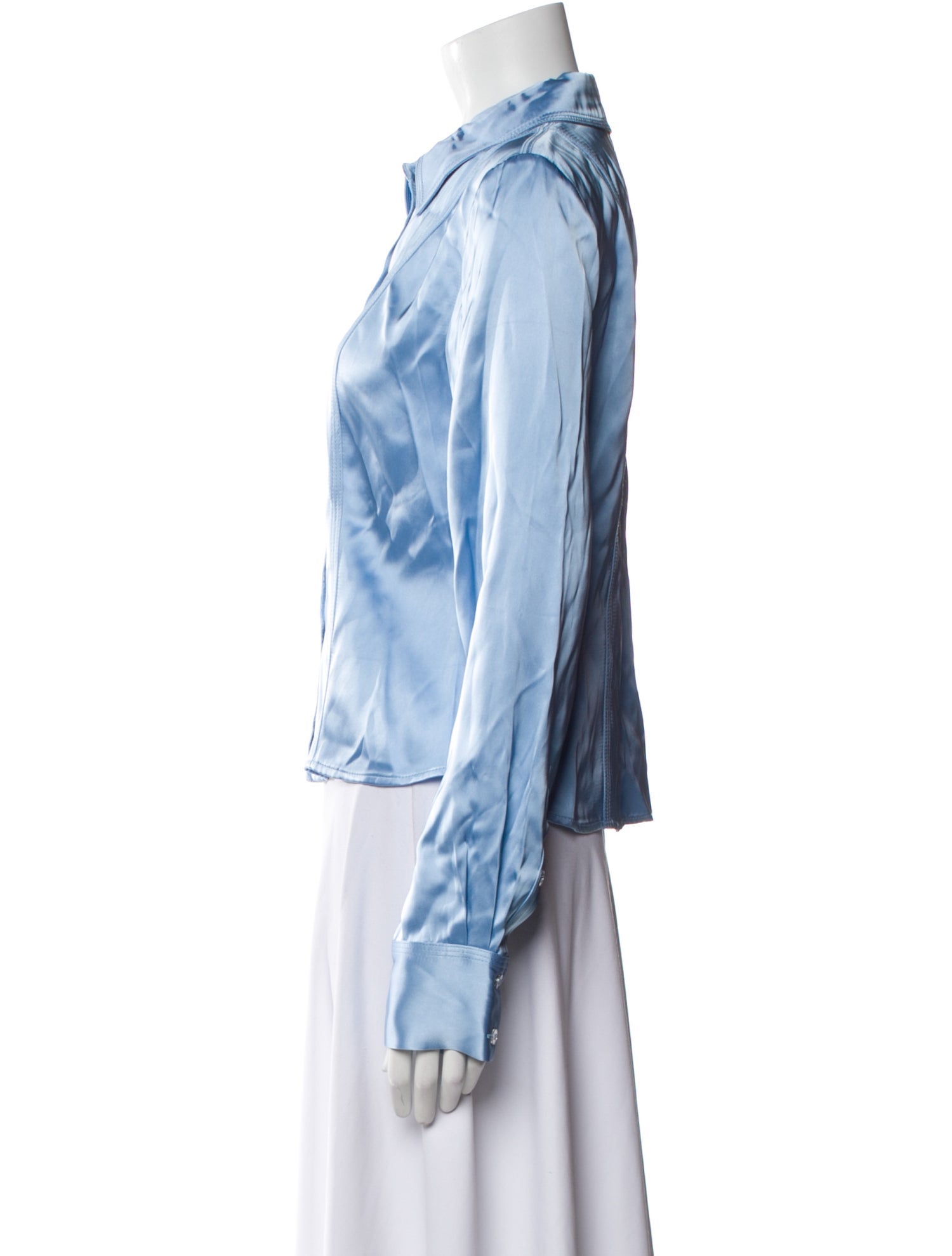 Stine Goya Long Sleeve Button-Up Top