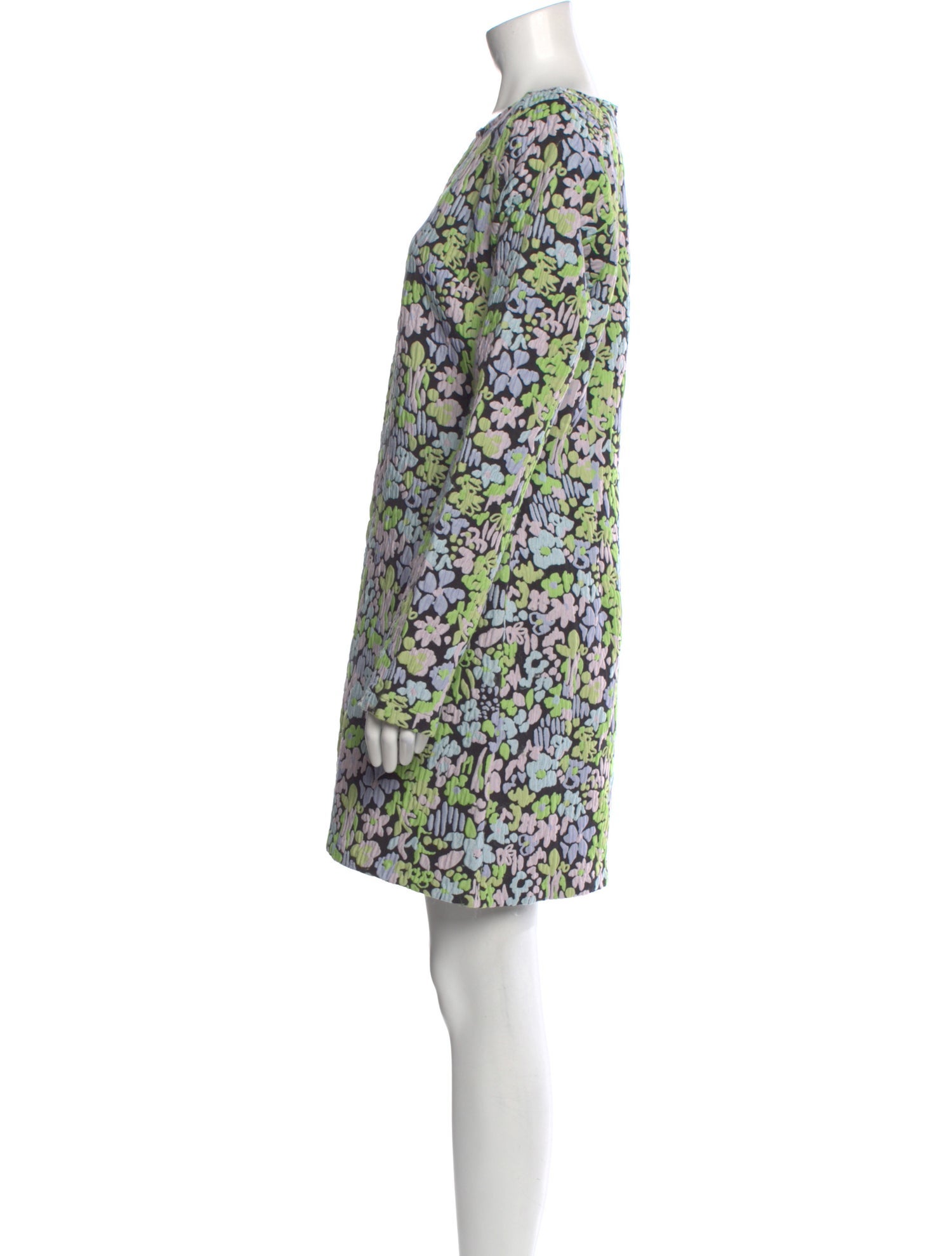 Stine Goya Floral Print Mini Dress