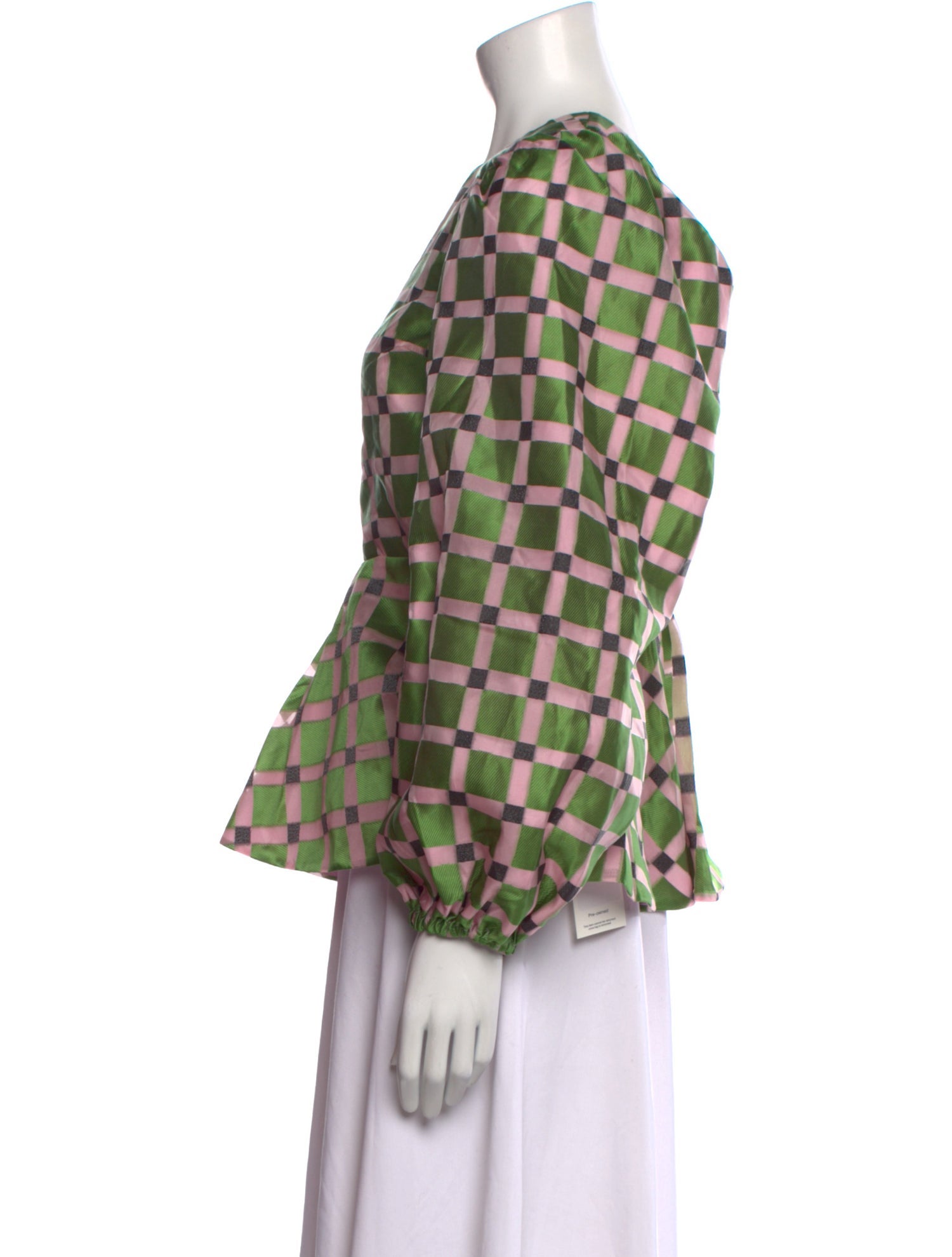 Stine Goya Printed Crew Neck Blouse