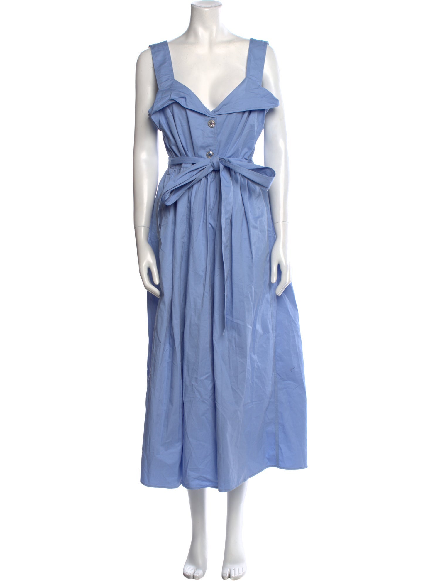 Stine Goya V-Neck Midi Length Dress