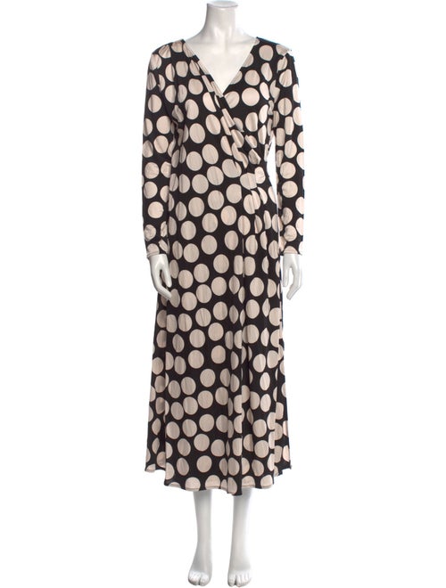 Stine Goya Polka Dot Print Long Dress