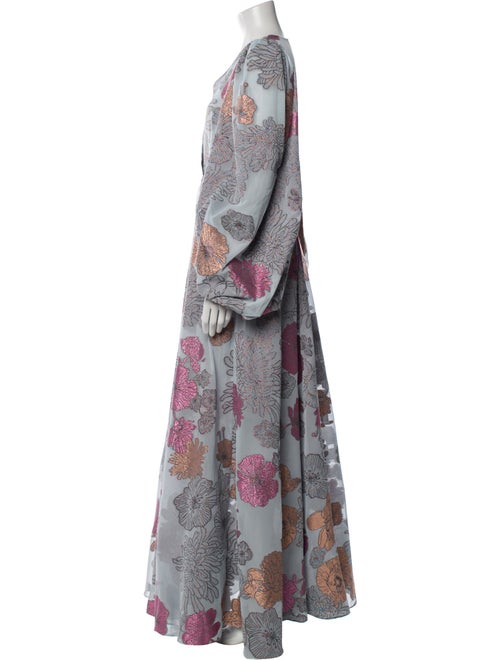 Stine Goya Floral Print Long Dress