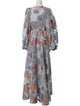 Stine Goya Floral Print Long Dress