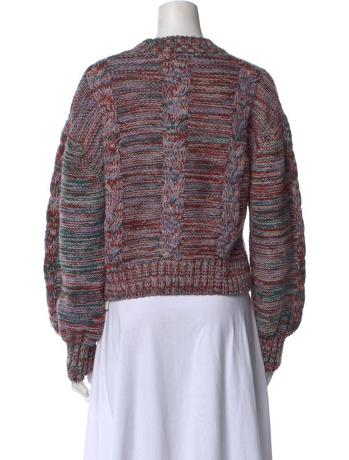 Stine Goya Striped Mock Neck Sweater