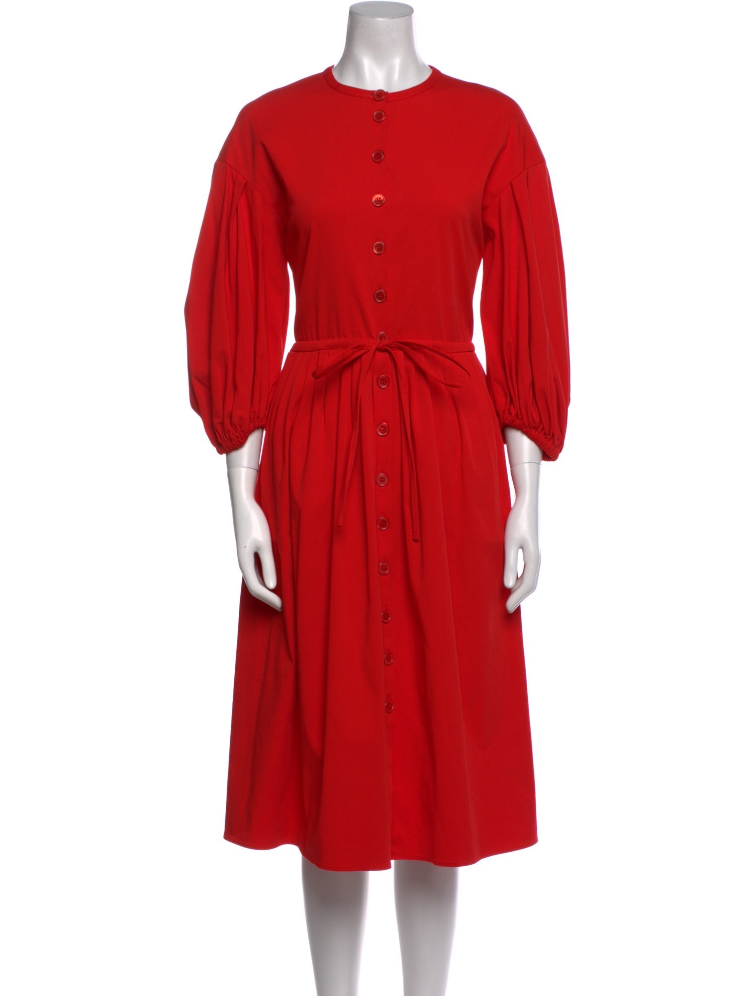 Stine Goya Crew Neck Midi Length Dress