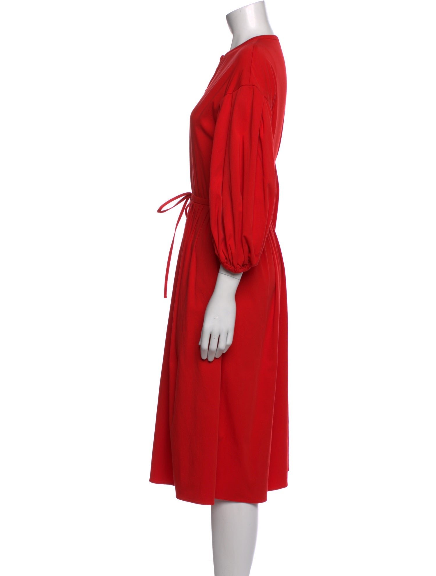 Stine Goya Crew Neck Midi Length Dress