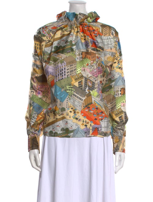 Stine Goya Silk Printed Blouse