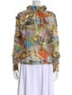 Stine Goya Silk Printed Blouse