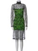 Stine Goya Lace Pattern Midi Length Dress
