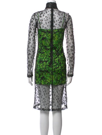 Stine Goya Lace Pattern Midi Length Dress