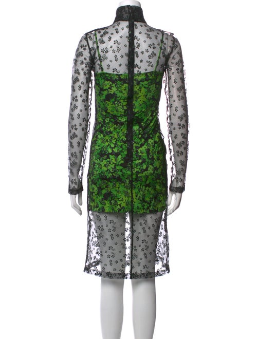 Stine Goya Lace Pattern Midi Length Dress