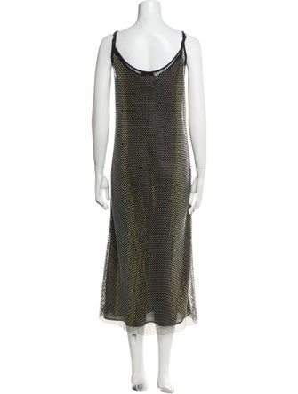 Stine Goya Polka Dot Print Long Dress