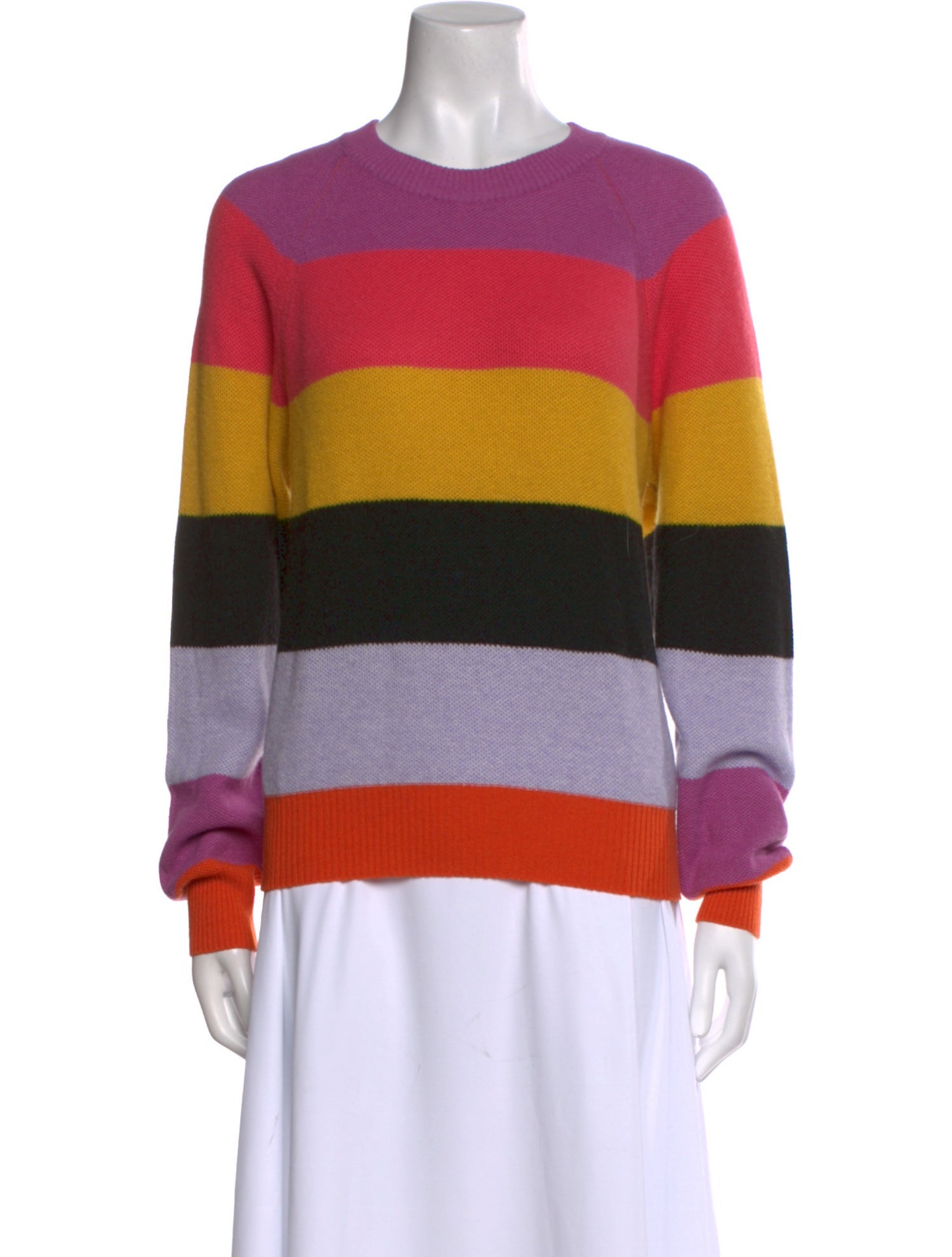 Stine Goya Striped Crew Neck Sweater