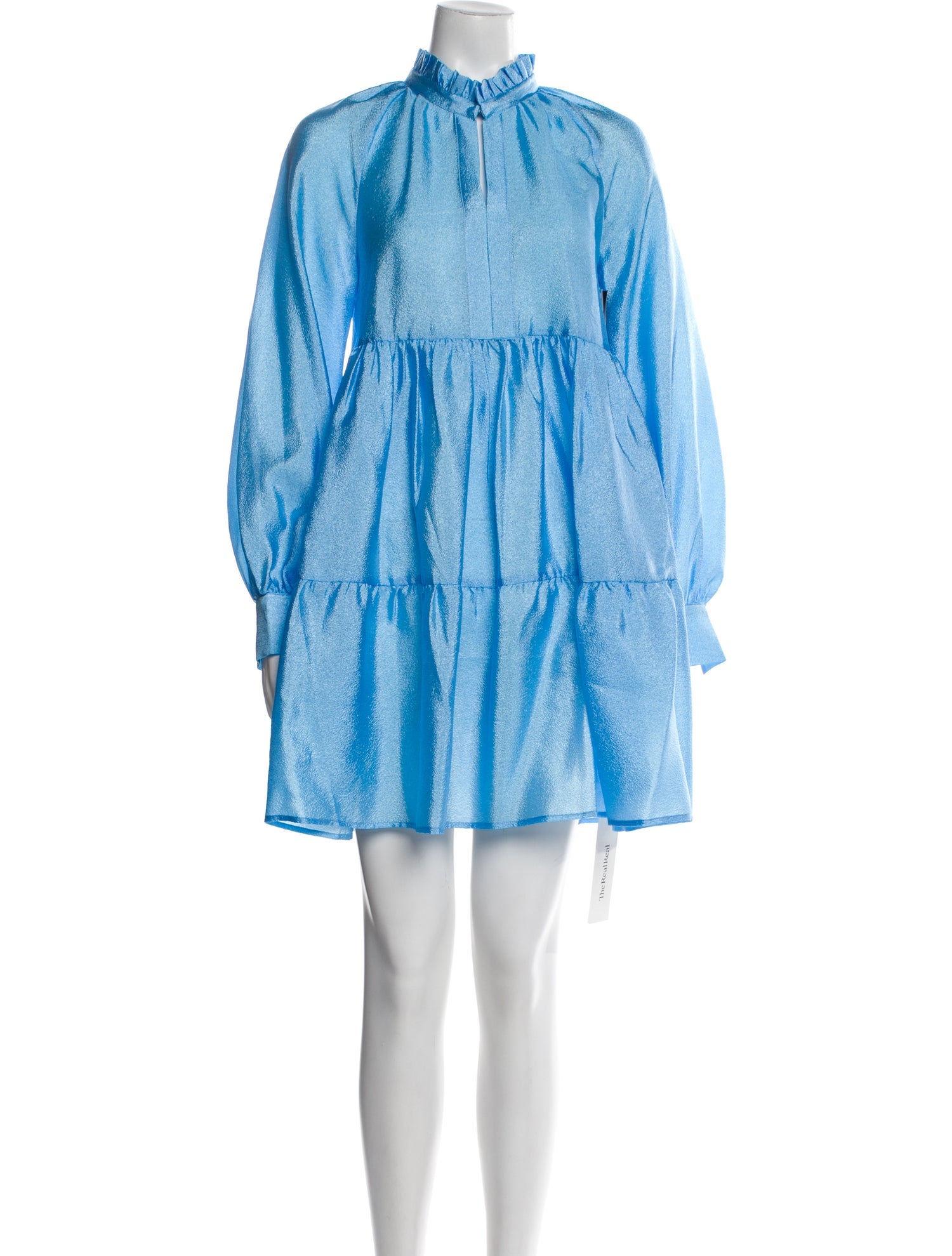 Stine Goya Mock Neck Mini Dress