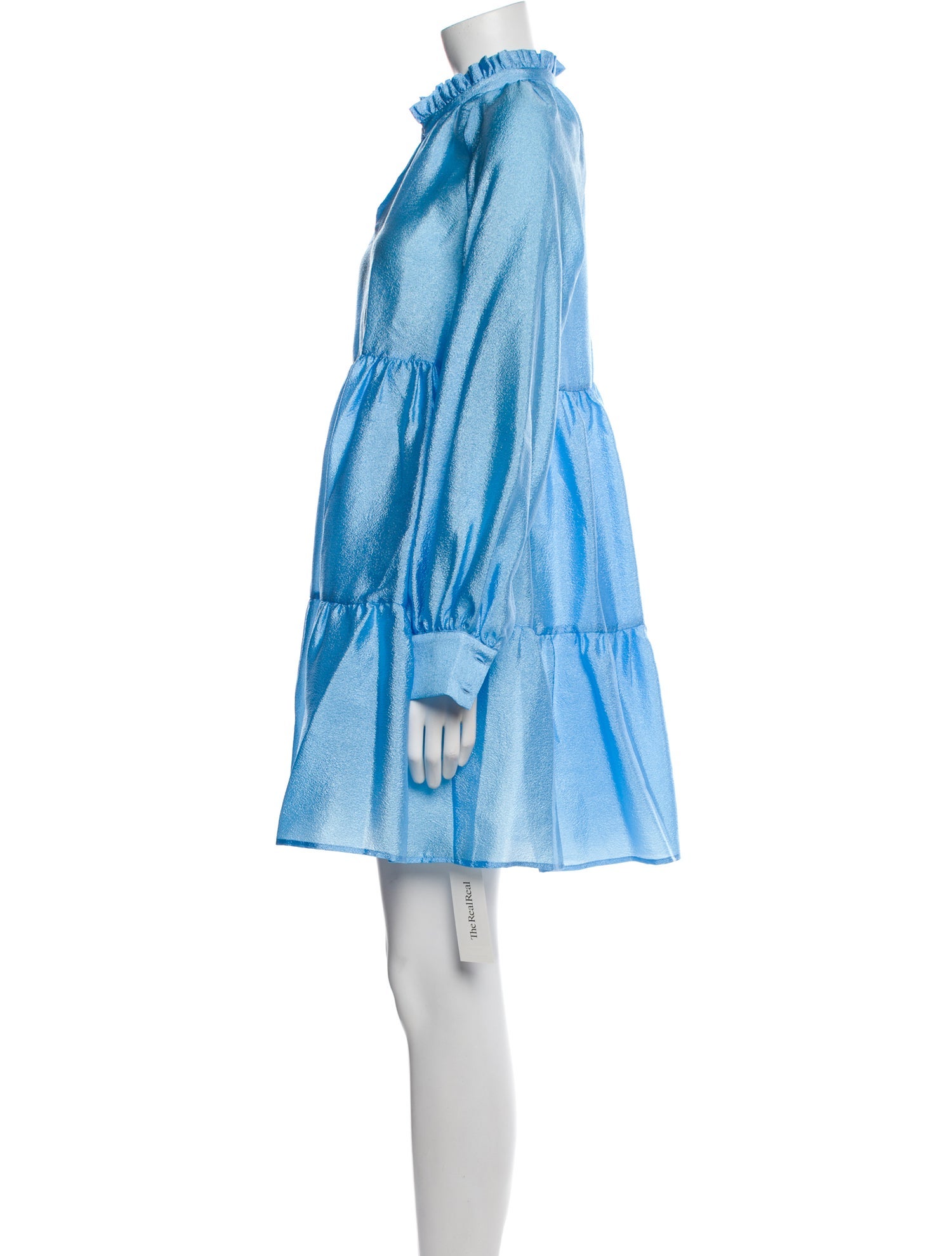 Stine Goya Mock Neck Mini Dress