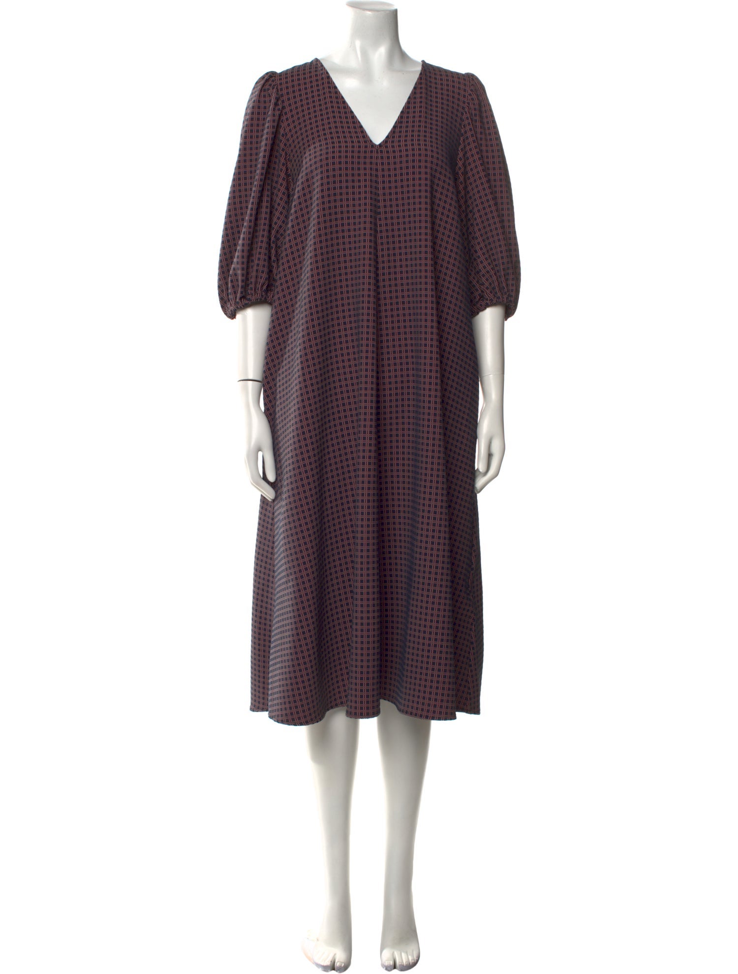 Stine Goya Printed Midi Length Dress