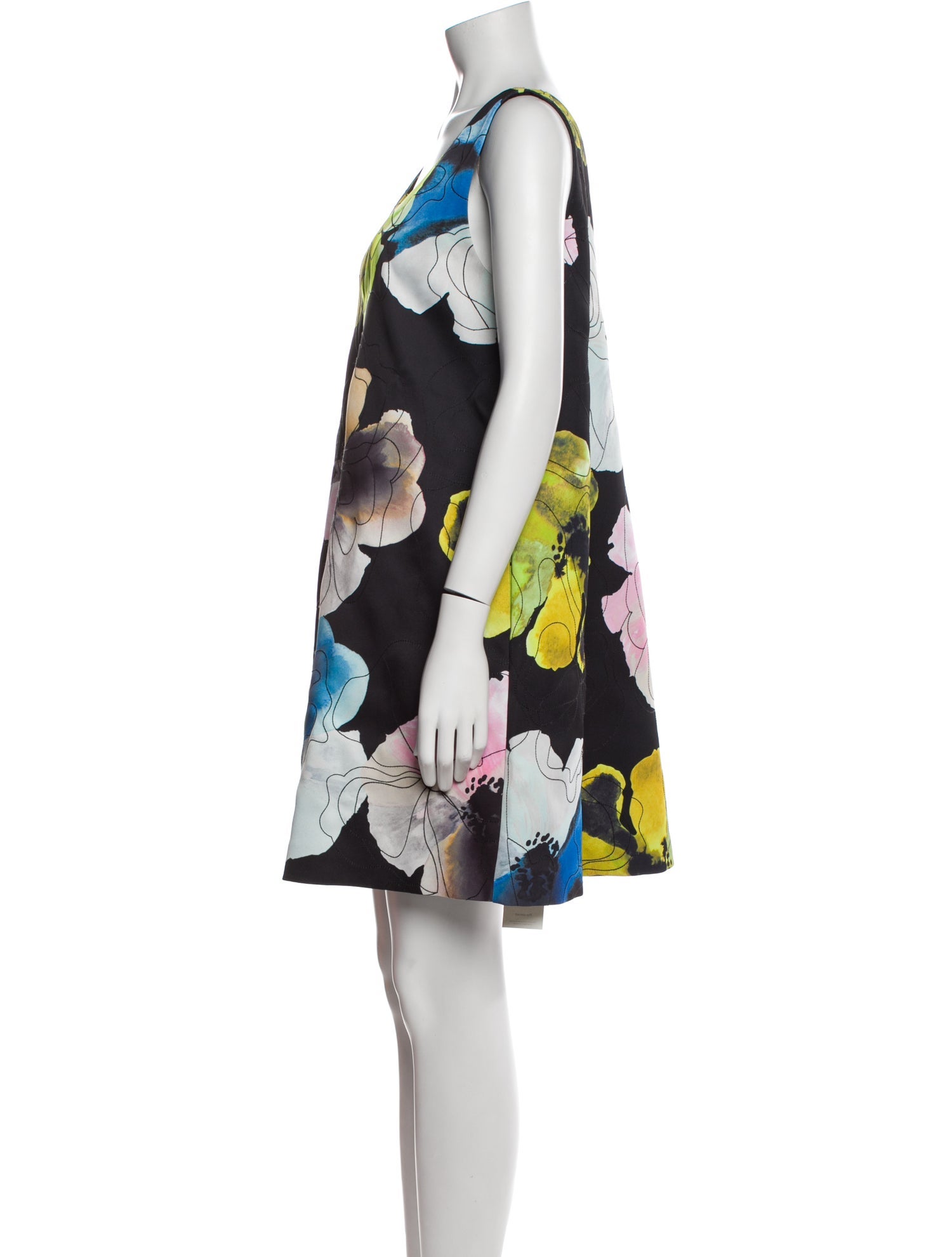 Stine Goya Floral Print Mini Dress