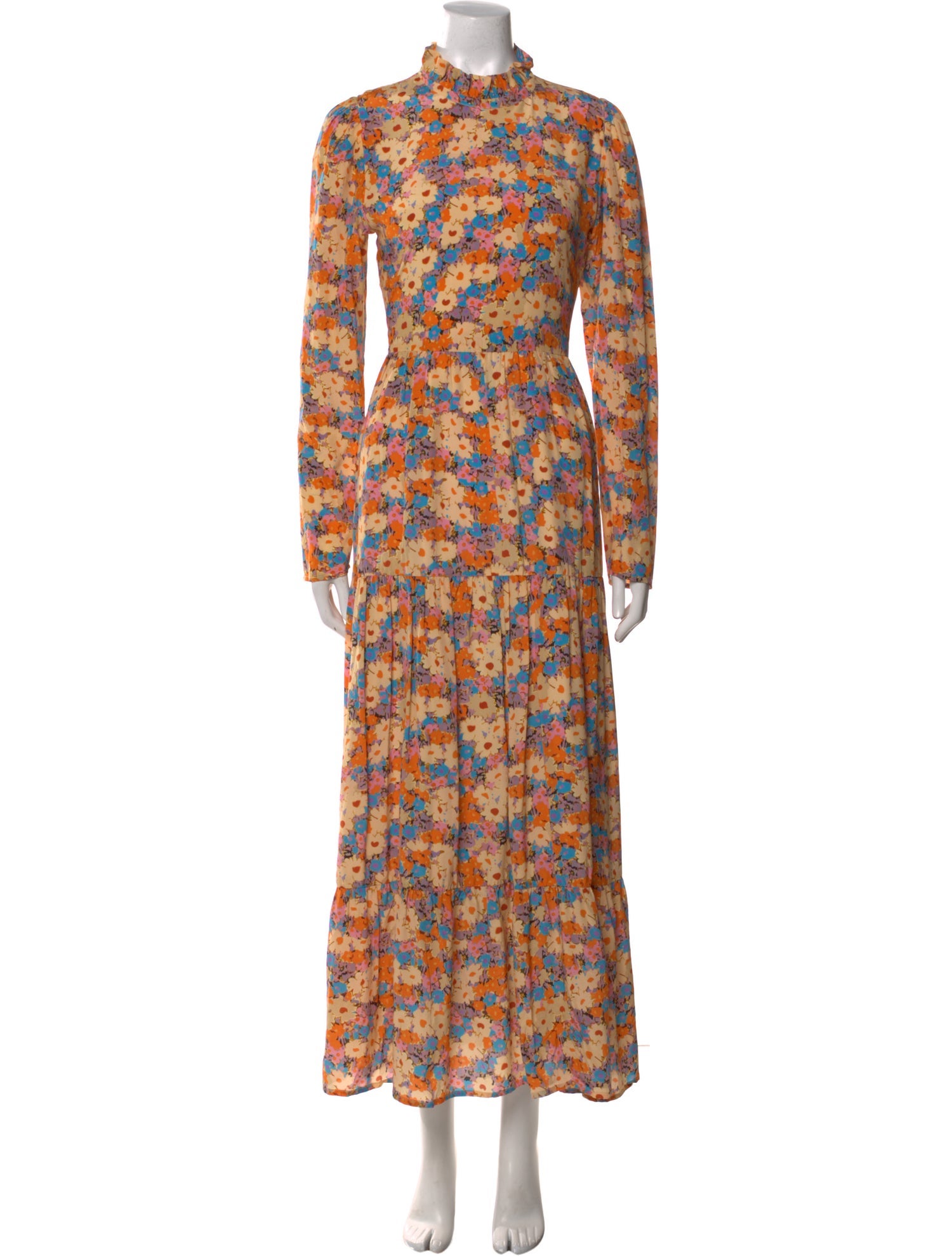 Stine Goya Silk Long Dress
