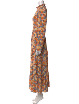 Stine Goya Silk Long Dress