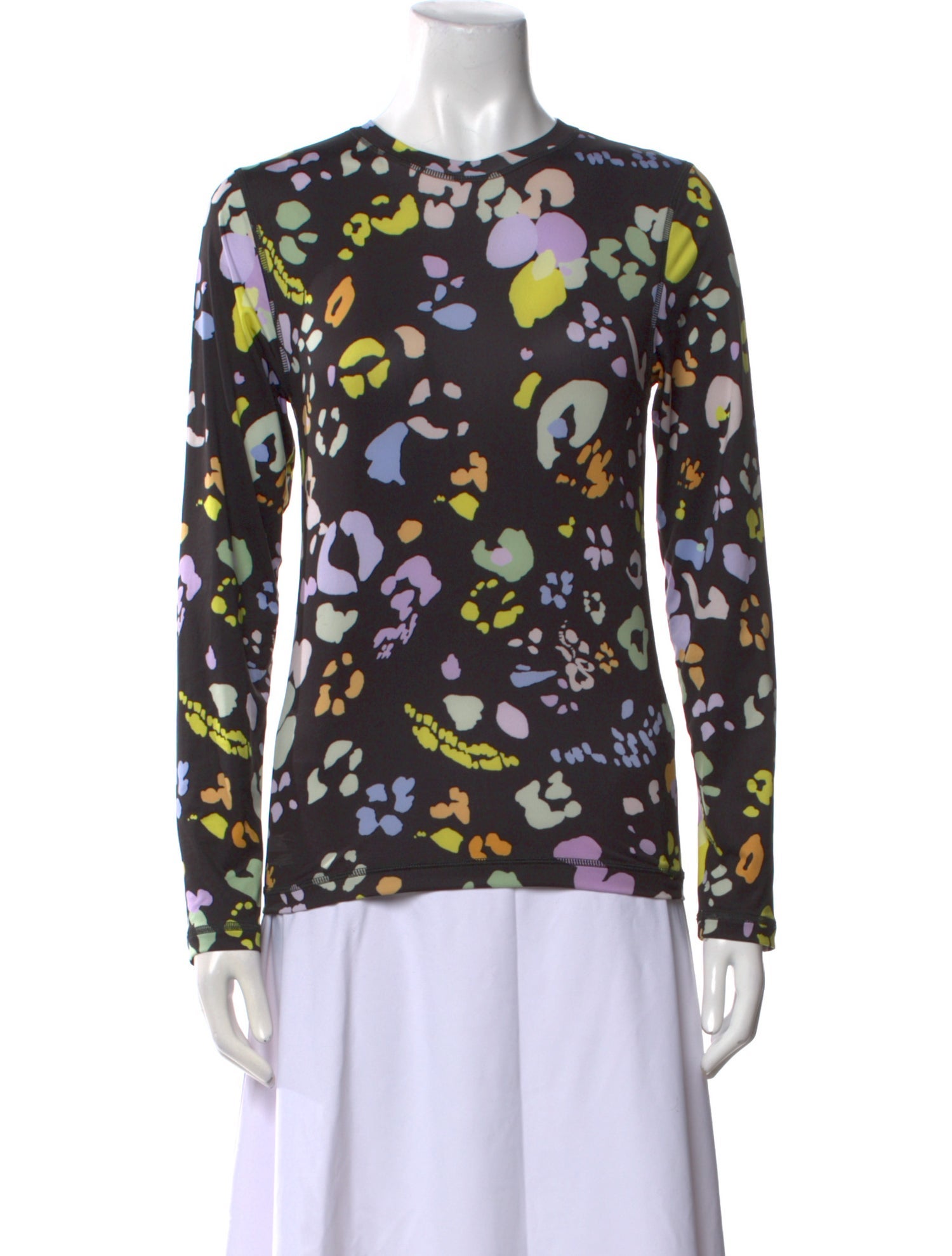 Stine Goya Floral Print Crew Neck Blouse
