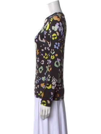 Stine Goya Floral Print Crew Neck Blouse