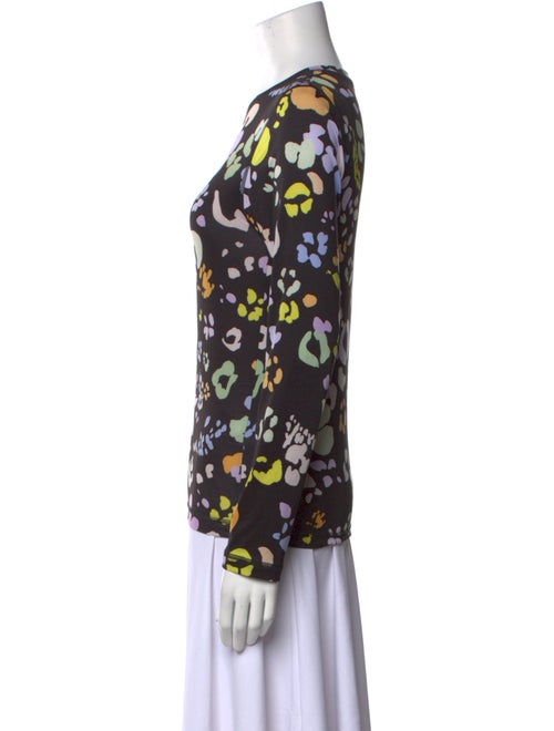 Stine Goya Floral Print Crew Neck Blouse