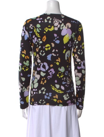 Stine Goya Floral Print Crew Neck Blouse