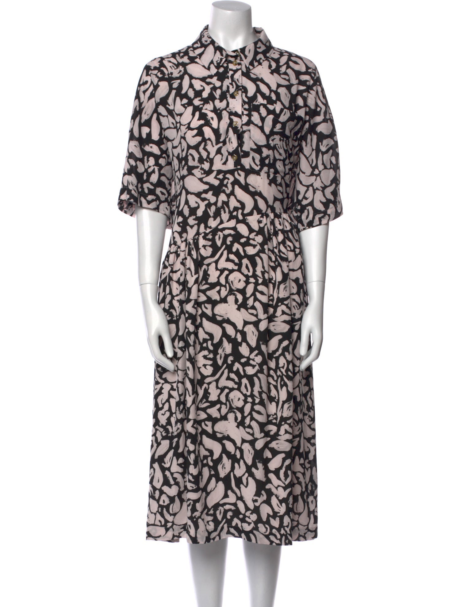 Stine Goya Printed Midi Length Dress