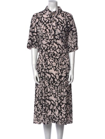Stine Goya Printed Midi Length Dress