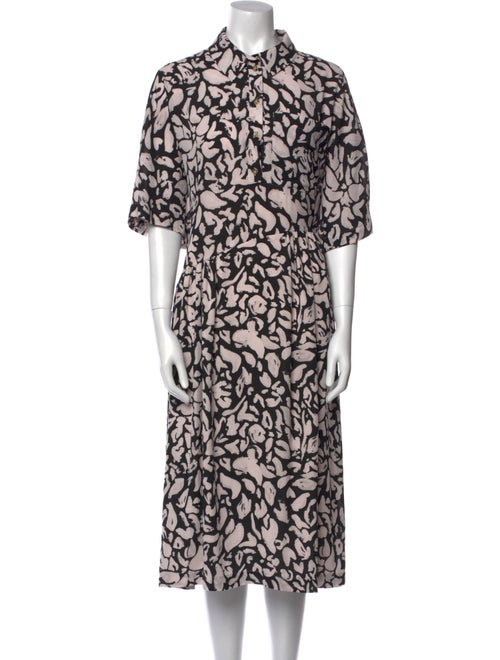 Stine Goya Printed Midi Length Dress